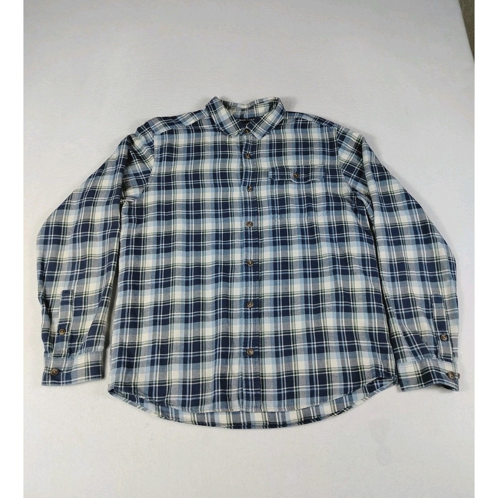 Patagonia Flannel Shirt Men's Medium Multicolored‎ Fjord Gorpcore Cabincore Warm